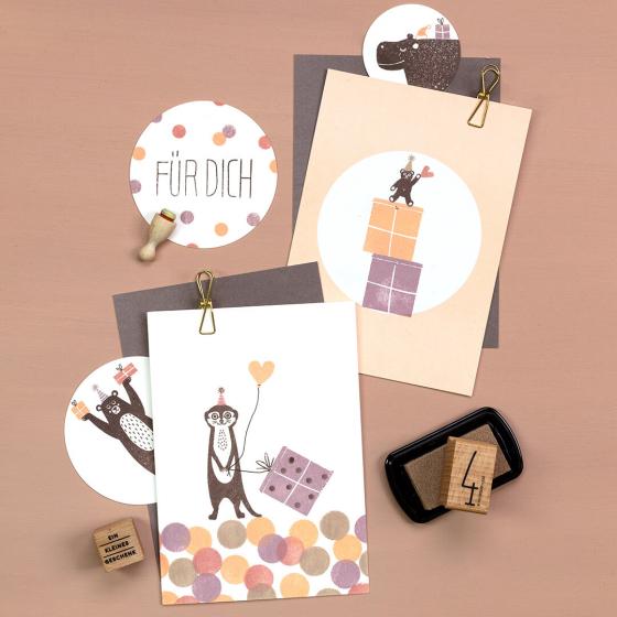5x Stempel | Geschenk XL