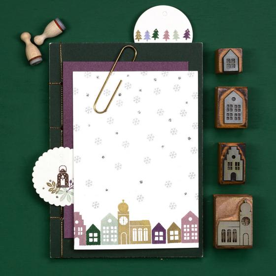 5x Stempel | Kirche 2