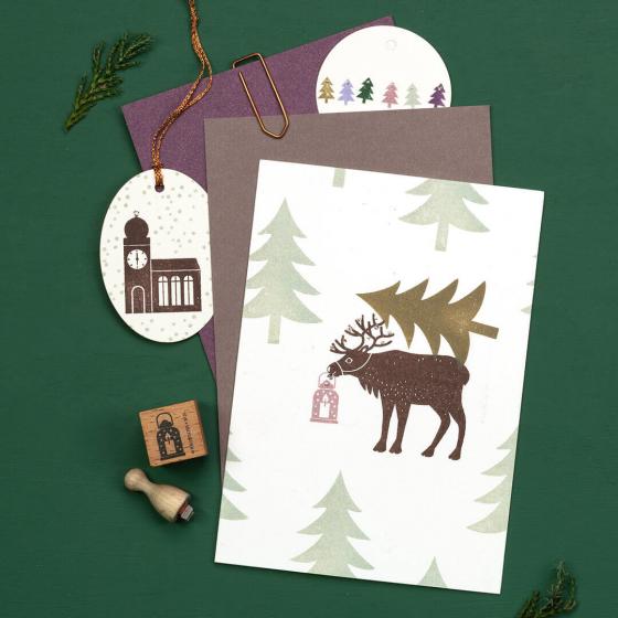 5x Stempel | Kirche 2