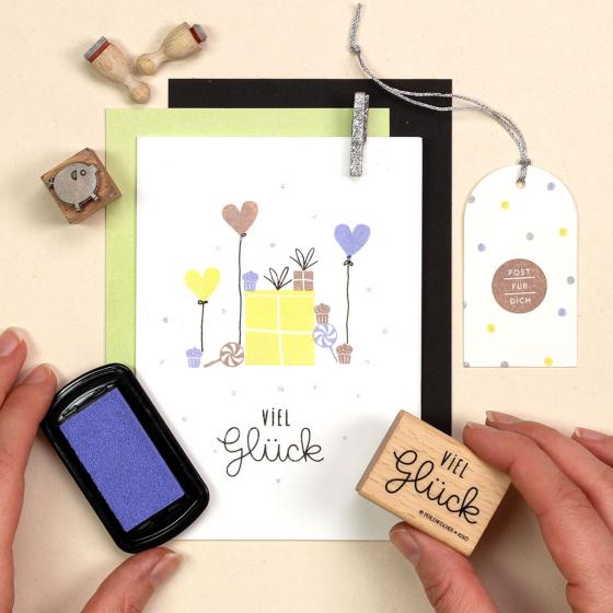 5x Stempel | Viel Glück 2