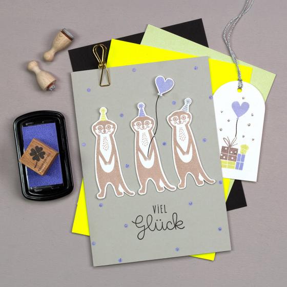 5x Stempel | Viel Glück 2
