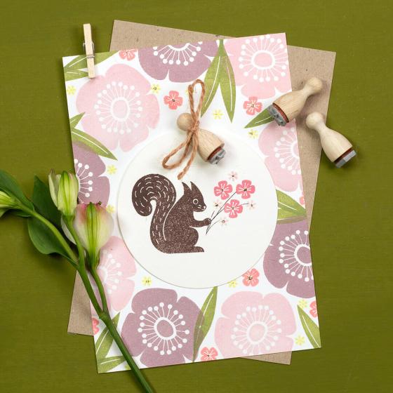 5x Stempel | Klatschmohn XL