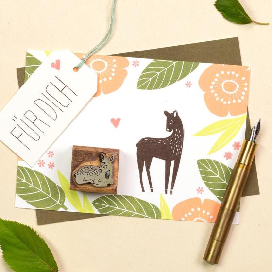 5x Stempel | Klatschmohn XL