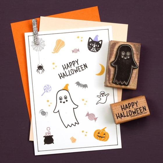 5x Stempel | Happy Halloween
