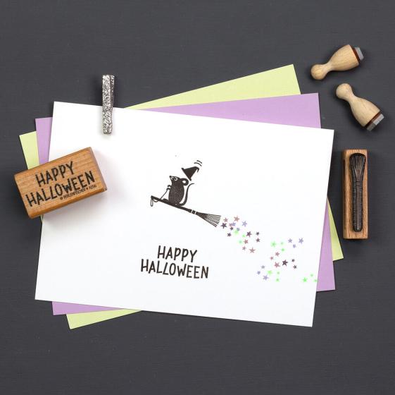 5x Stempel | Happy Halloween
