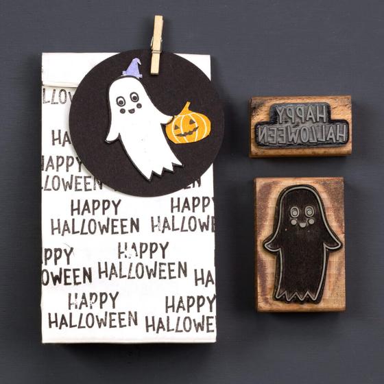 5x Stempel | Happy Halloween