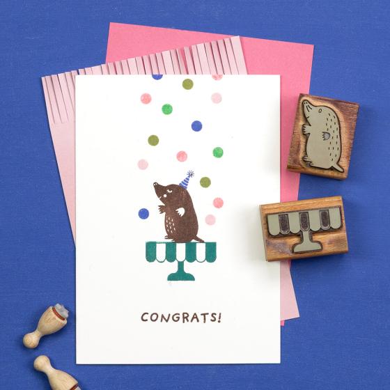 5x Stempel | Tortenplatte