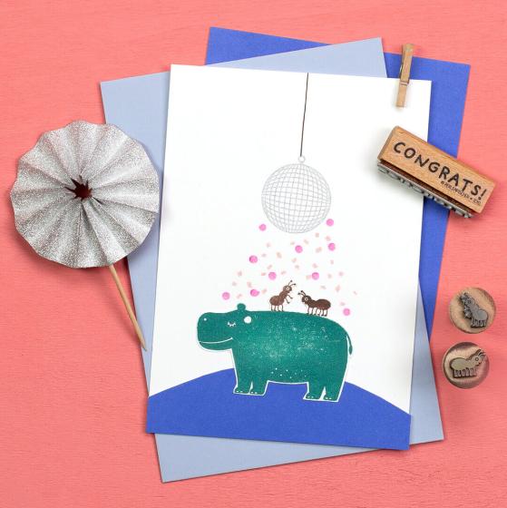 5x Stempel | Discokugel