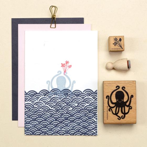 5x Stempel | Blumenstrauss