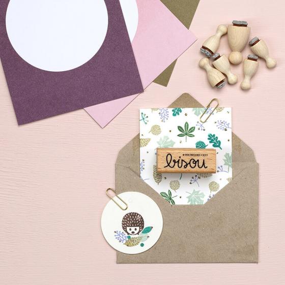 5x Stempel | Igelkopf