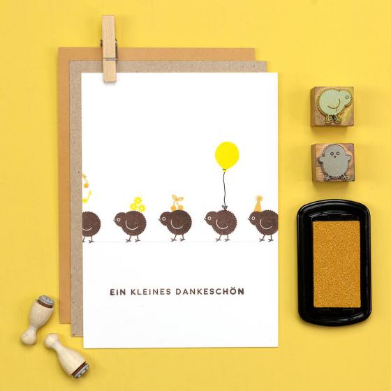 5x Stempel | Ein kleines Dankeschön