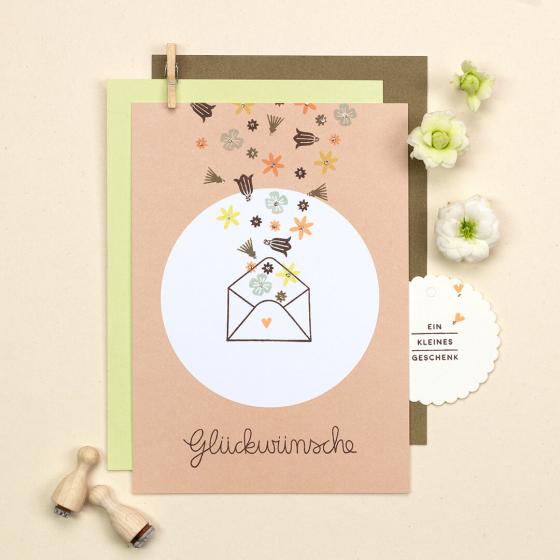 5x Stempel | Ein kleines Geschenk