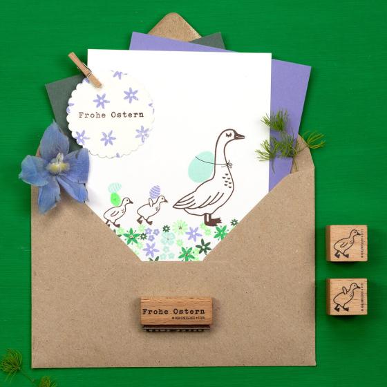 5x Stempel | Gänseküken 1