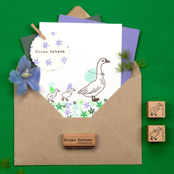 5x Stempel | Gänseküken 2
