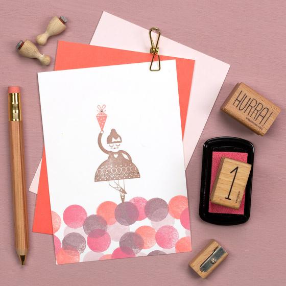 5x Stempel | Ballerina
