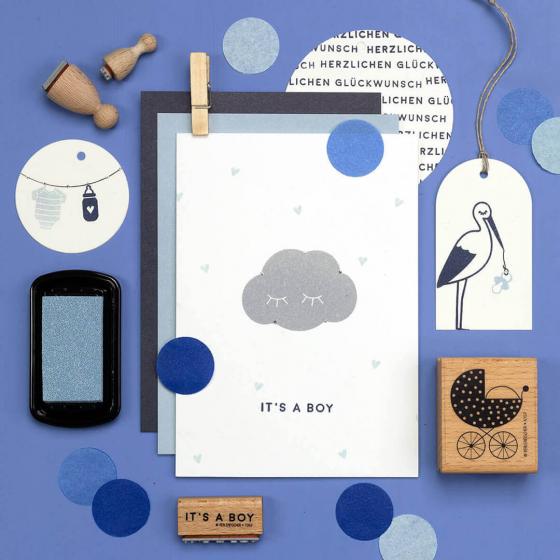 5x Stempel | It's a boy
