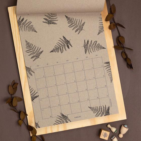 5x Stempel | Farnblatt