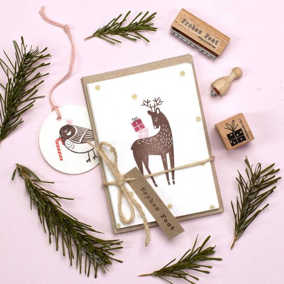 5x Stempel | Reh