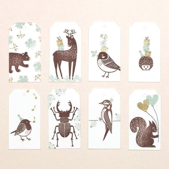 5x Stempel | Reh