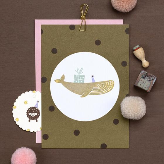 5x Stempel | Blauwal
