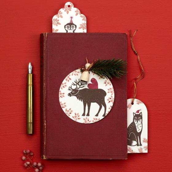 5x Stempel | Rentier