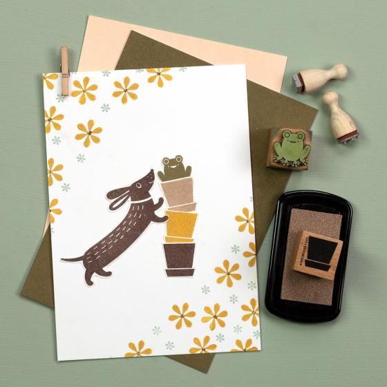 5x Stempel | Dackel 2