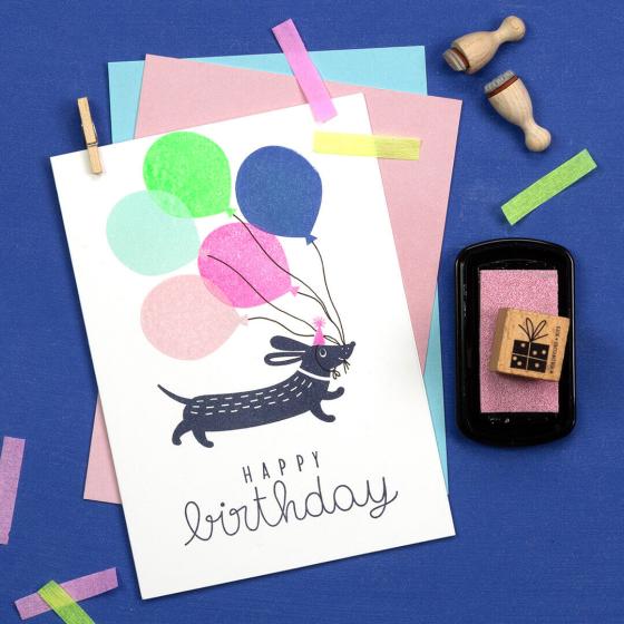 5x Stempel | Dackel 2