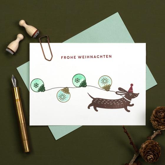 5x Stempel | Dackel 2