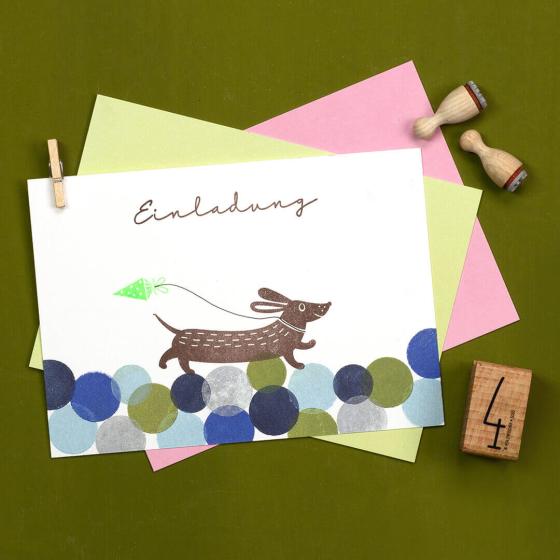 5x Stempel | Dackel 2