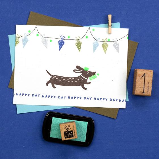 5x Stempel | Dackel 2