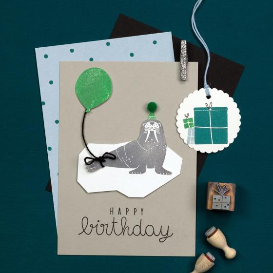 5x Stempel | Walross