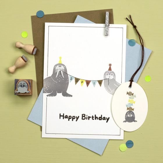 5x Stempel | Walross