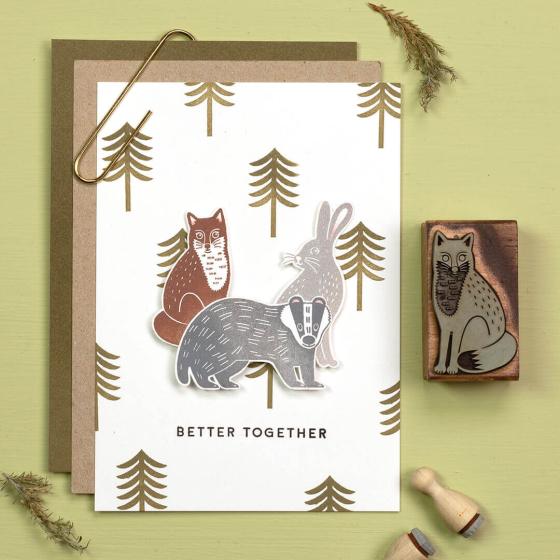 5x Stempel | Dachs