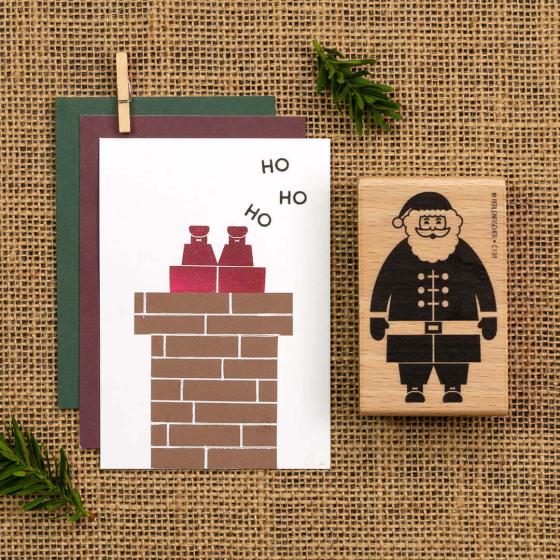 5x Stempel | Weihnachtsmann