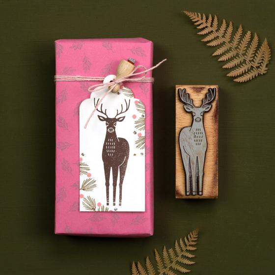 5x Stempel | Hirsch 2