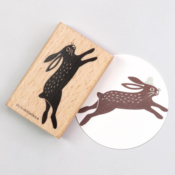 5x Stamp | Bunny jumping