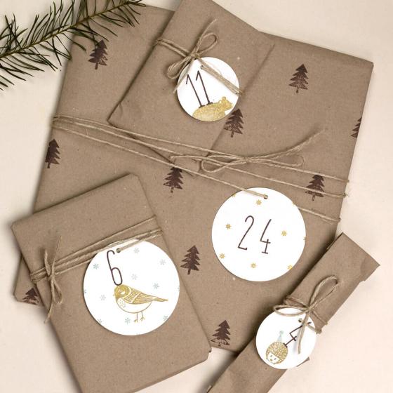 5x Stempel | Tannenbaum groß