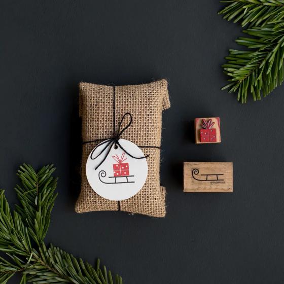 5x Stempel | Schlitten