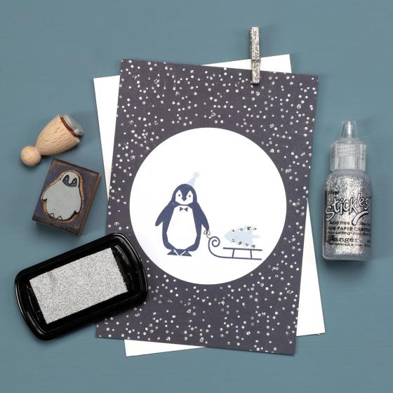 5x Stempel | Schlitten
