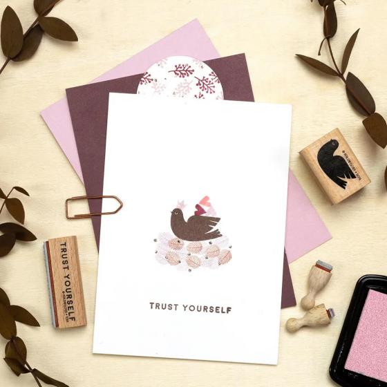 5x Stempel | Taube