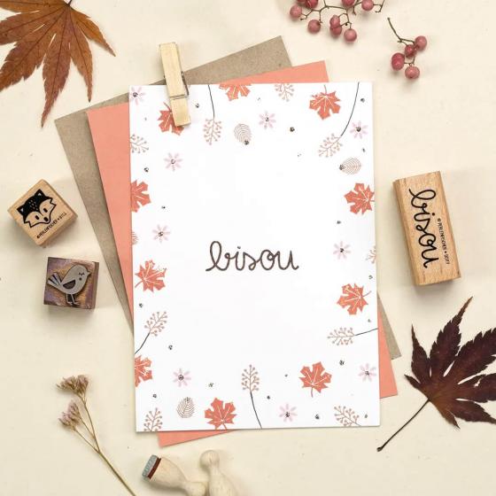 5x Stempel | Bisou
