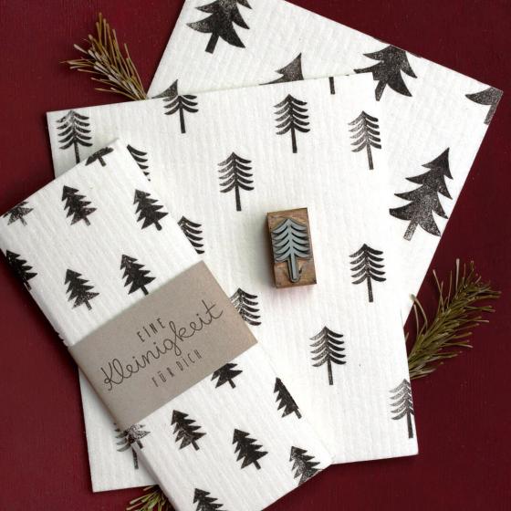 5x Stempel | Spitztanne