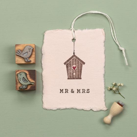 5x Stempel | Vogelhäuschen
