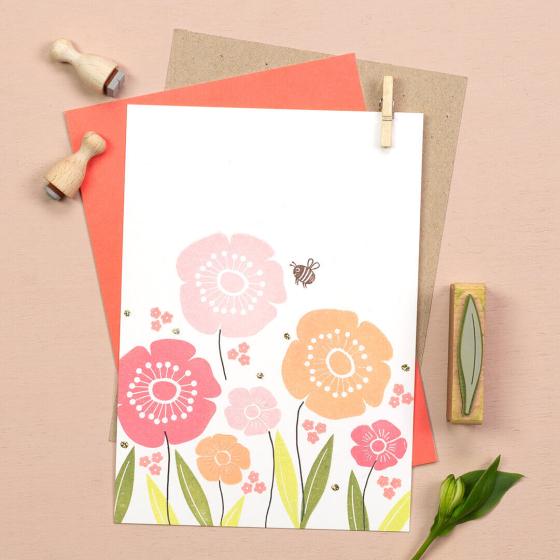 5x Stempel | Bambusblatt