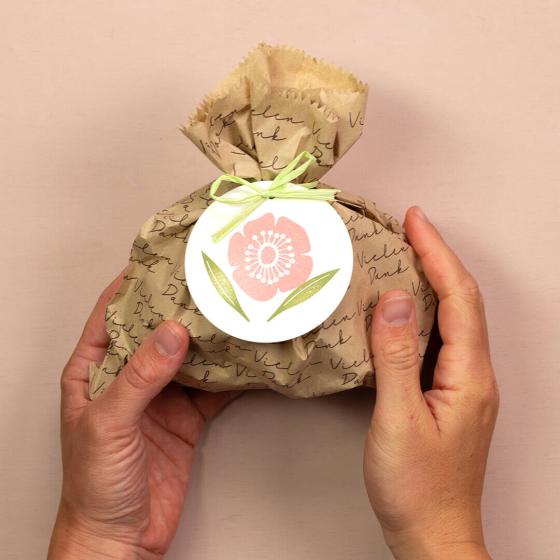 5x Stempel | Bambusblatt