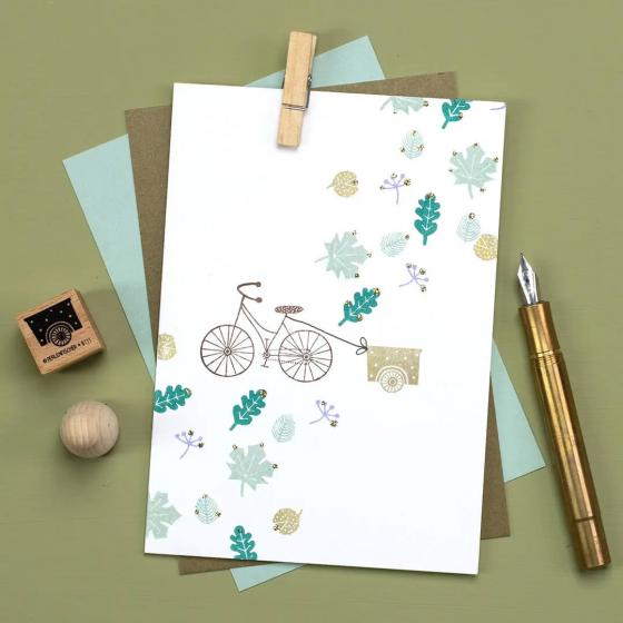 12x Stempel | Eichenblatt klein