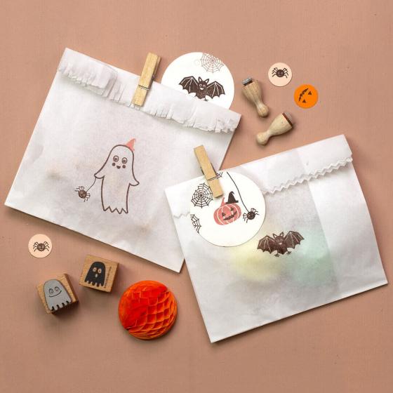 12x Stempel | Spinnennetz