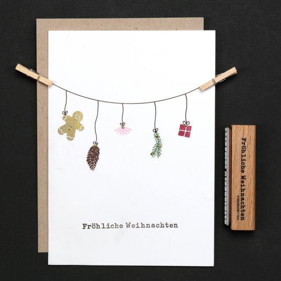 12x Stempel | Tannenzapfen klein