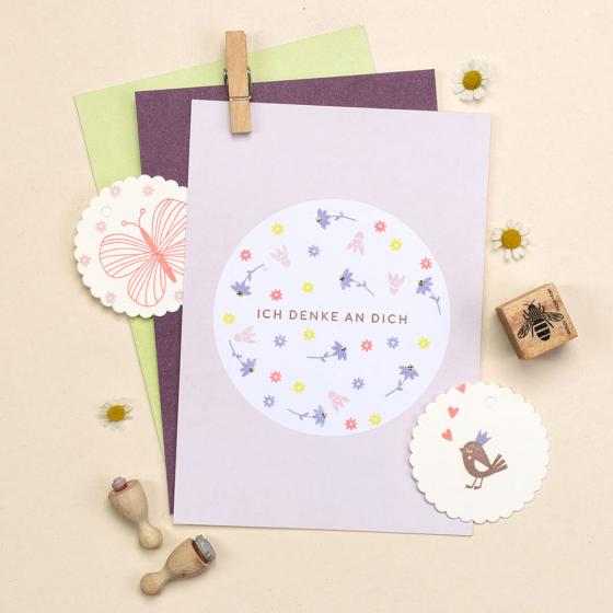 12x Stempel | Blütenstiel