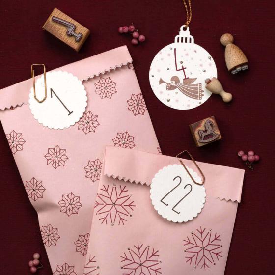 12x Stempel | Ornament Stern